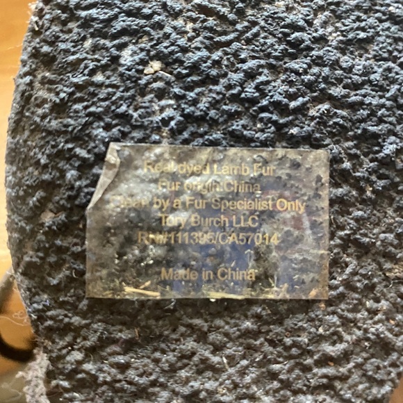 Tory Burch Lamb Fur Wedge Booties - Picture 4 of 5